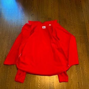 Sunshine mountain products red button up sweater